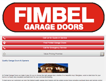 Tablet Screenshot of fimbel.com